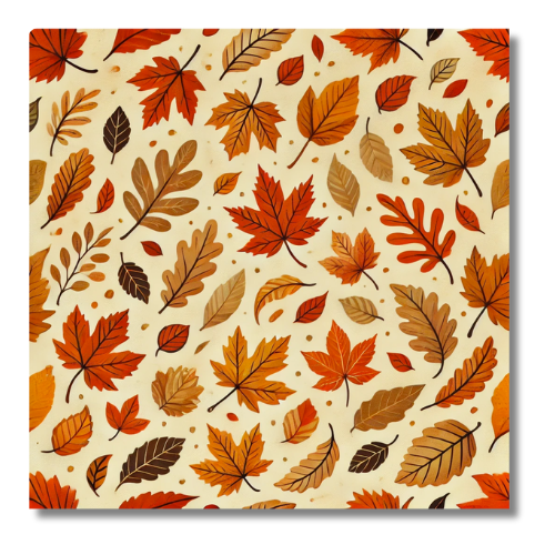 Feuilles d'Automne Magnet pour décoration